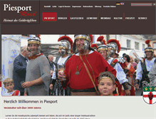 Tablet Screenshot of piesport.de
